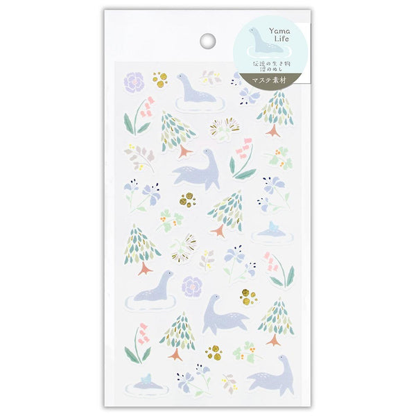 Yama Life Sea Lion Stickers by NB Co. Japan