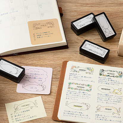Midori - Stamp - Self-Inking Mini - Polar Bear