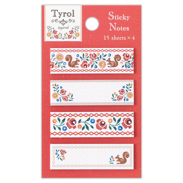 Tyrol - Red Squirrel - Sticky Notes
