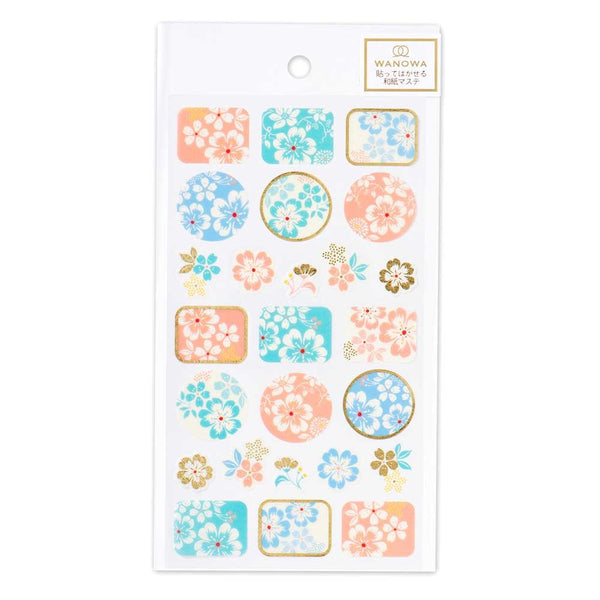 Wanowa Flower Stickers by NB Co. Japan