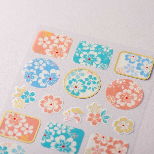 Wanowa Flower Stickers by NB Co. Japan