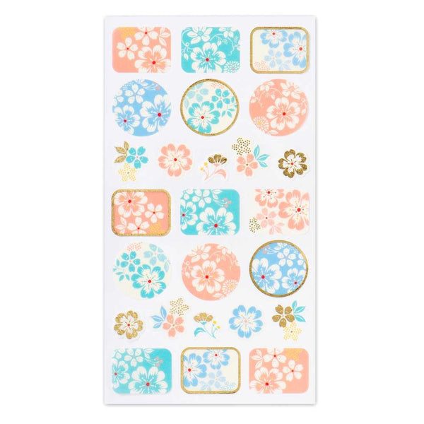 Wanowa Flower Stickers by NB Co. Japan