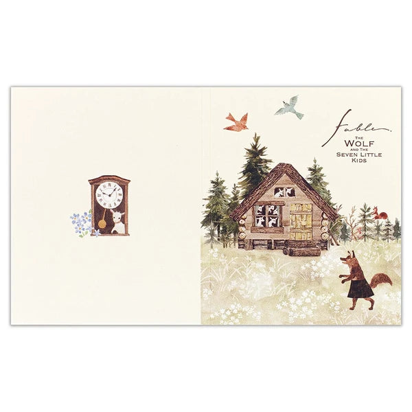 Wolf and Goats Sticky Notes by NB Co. Japan