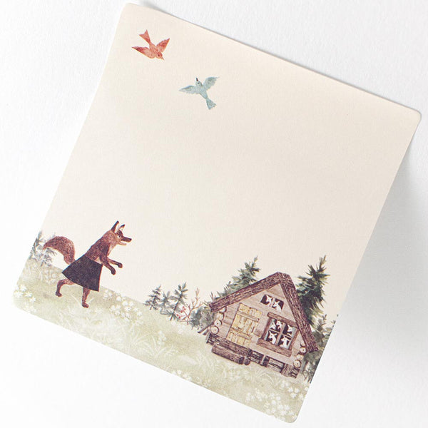 Wolf and Goats Sticky Notes by NB Co. Japan