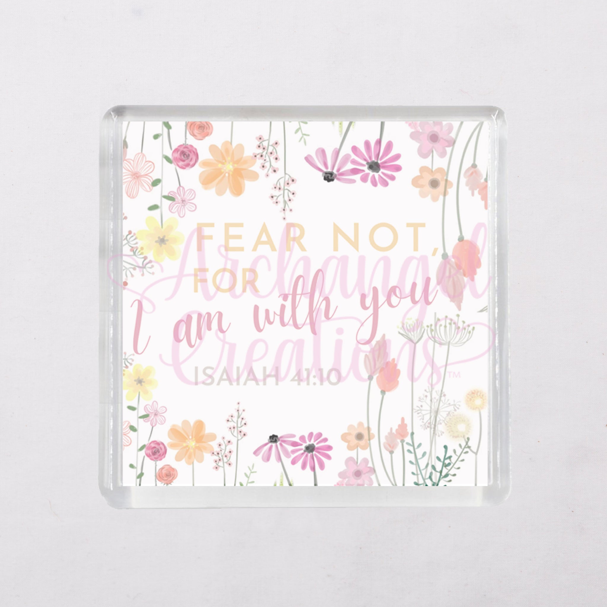 Fear not for I am with you Bible Verse magnets