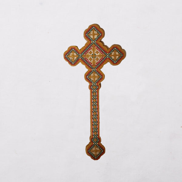 Priest Round Iota Crosses - Traditional (Metallic)