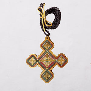 Priest Round Iota Crosses - Traditional (Metallic)