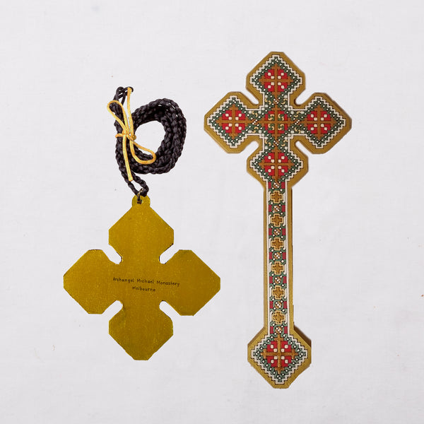 Iota Crosses Priest Cross set coptic art