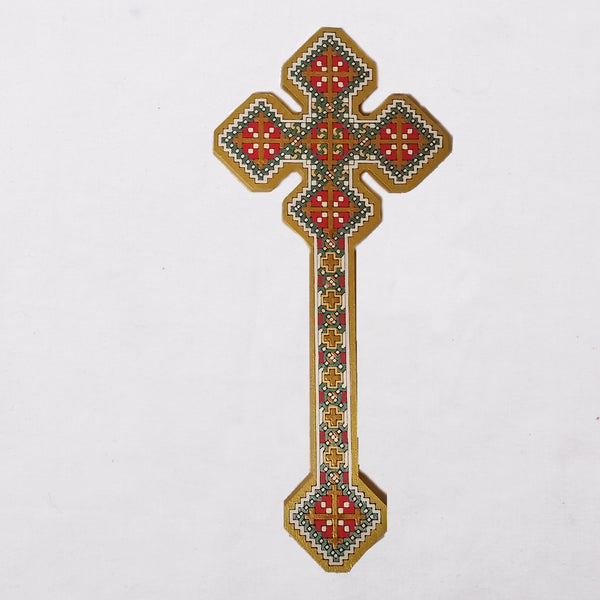 Priest Square Iota Crosses - Traditional (Metallic)