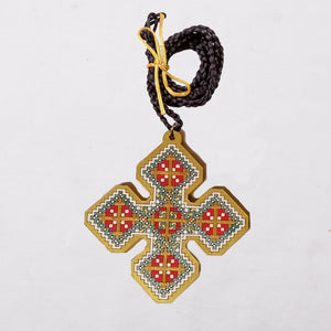 Iota Crosses Priest Cross set coptic art