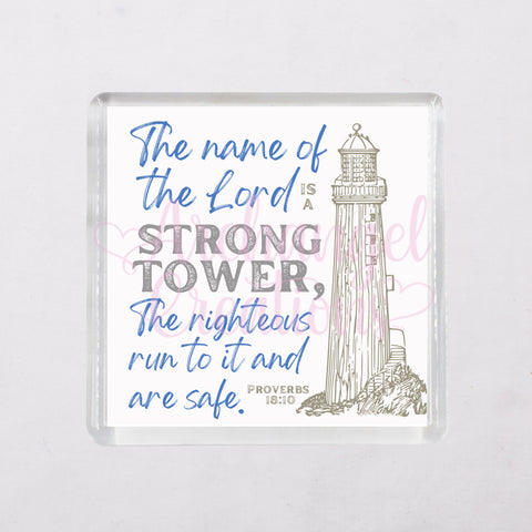 ‘Strong Tower’ Magnet