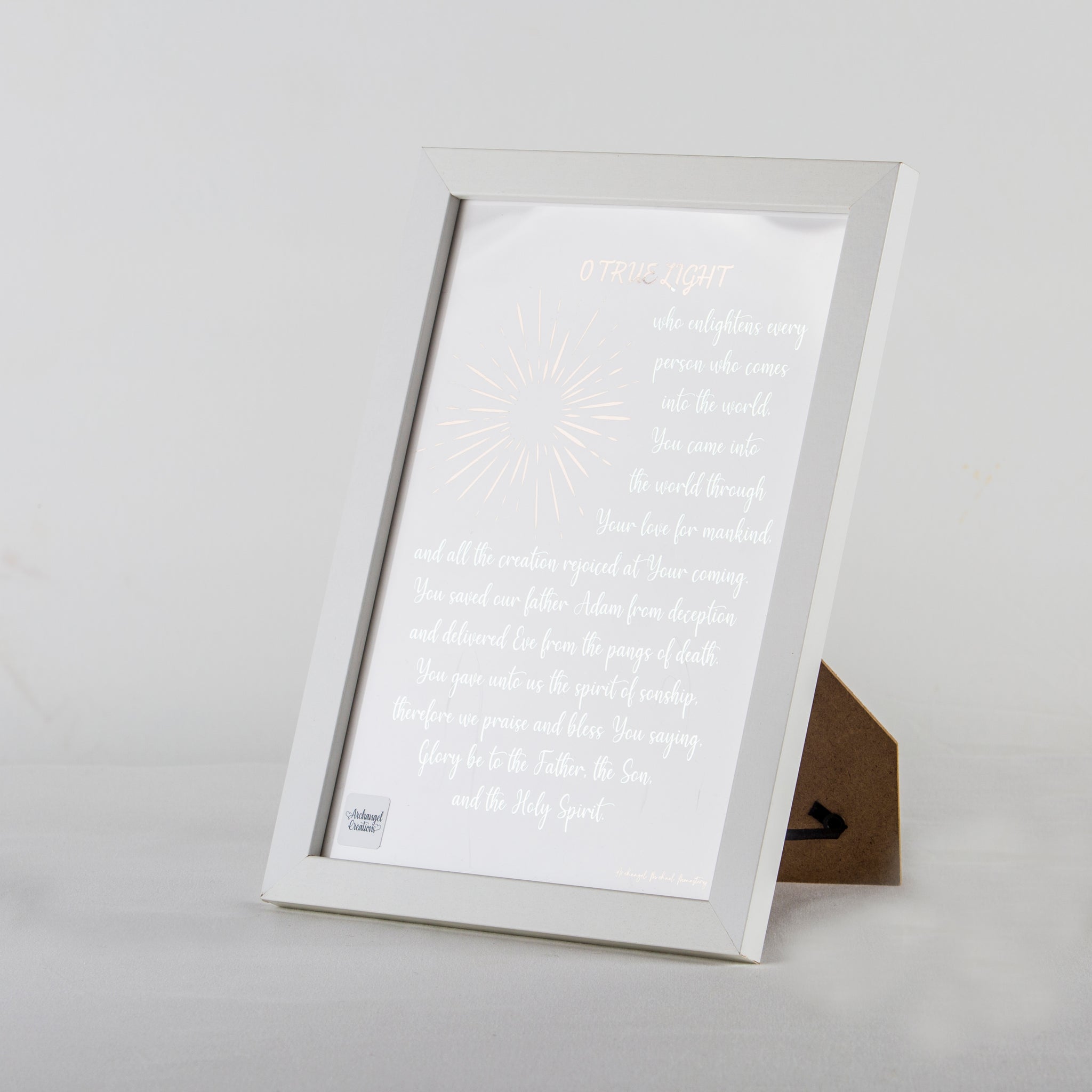 O True Light Foil Print