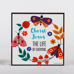 Christ Jesus 'Life' Tile