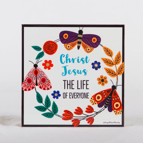 Christ Jesus 'Life' Tile
