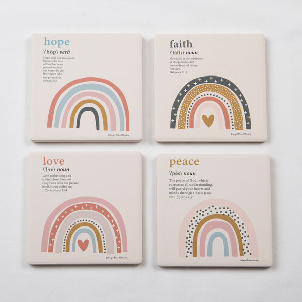 Ceramic Coasters 4pcs